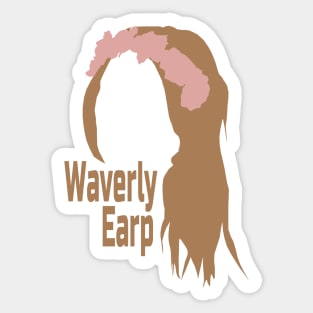 Waverly Earp flower Sticker